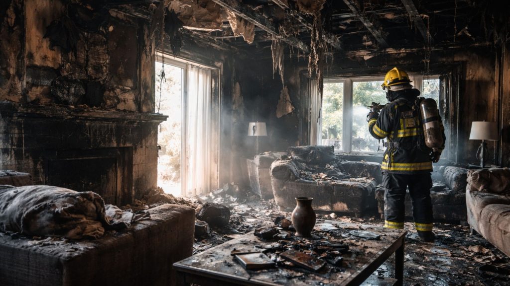 What to Do After Fire or Water Damage Home